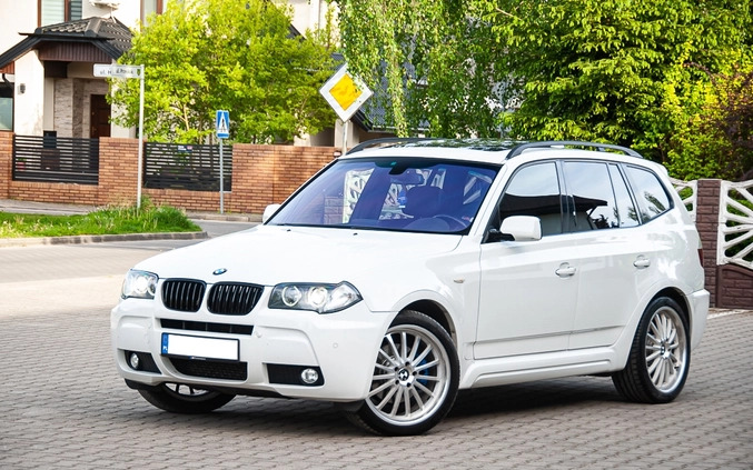 BMW X3 cena 39900 przebieg: 229000, rok produkcji 2008 z Jedwabne małe 781